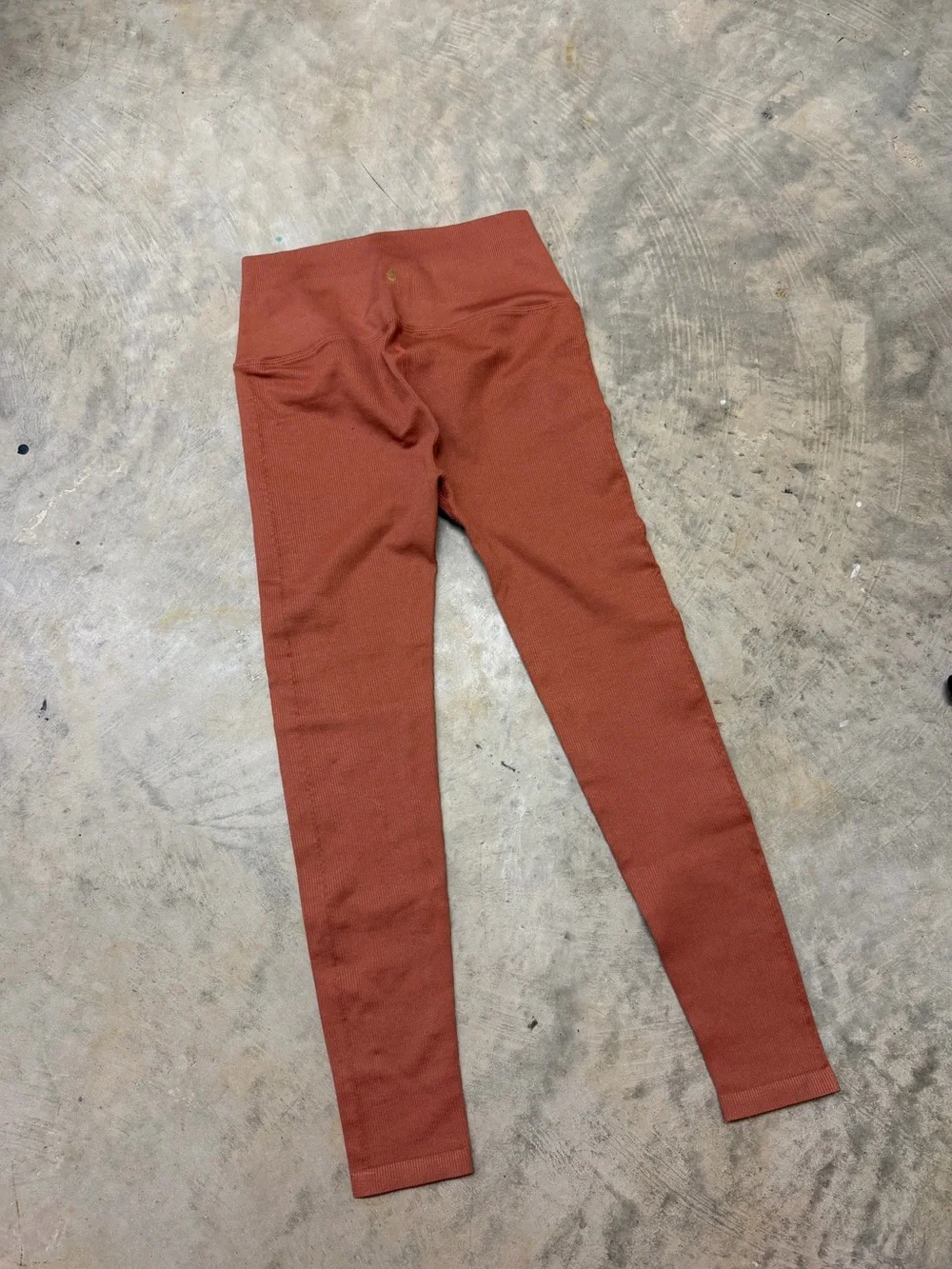 Spiritual Gangster Rust Brown High-Waist Leggings